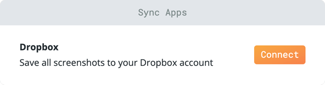 Save to Dropbox